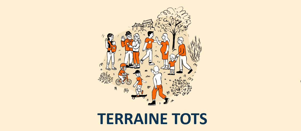 Terraine Tots is a free monthly event designed for young children (ages 2–5) and their caregivers to connect with nature, engage in creative play, and explore the unique spaces of Terraine West Bench.