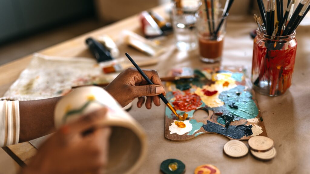 Flower Pot Painting March 14th at Terraine