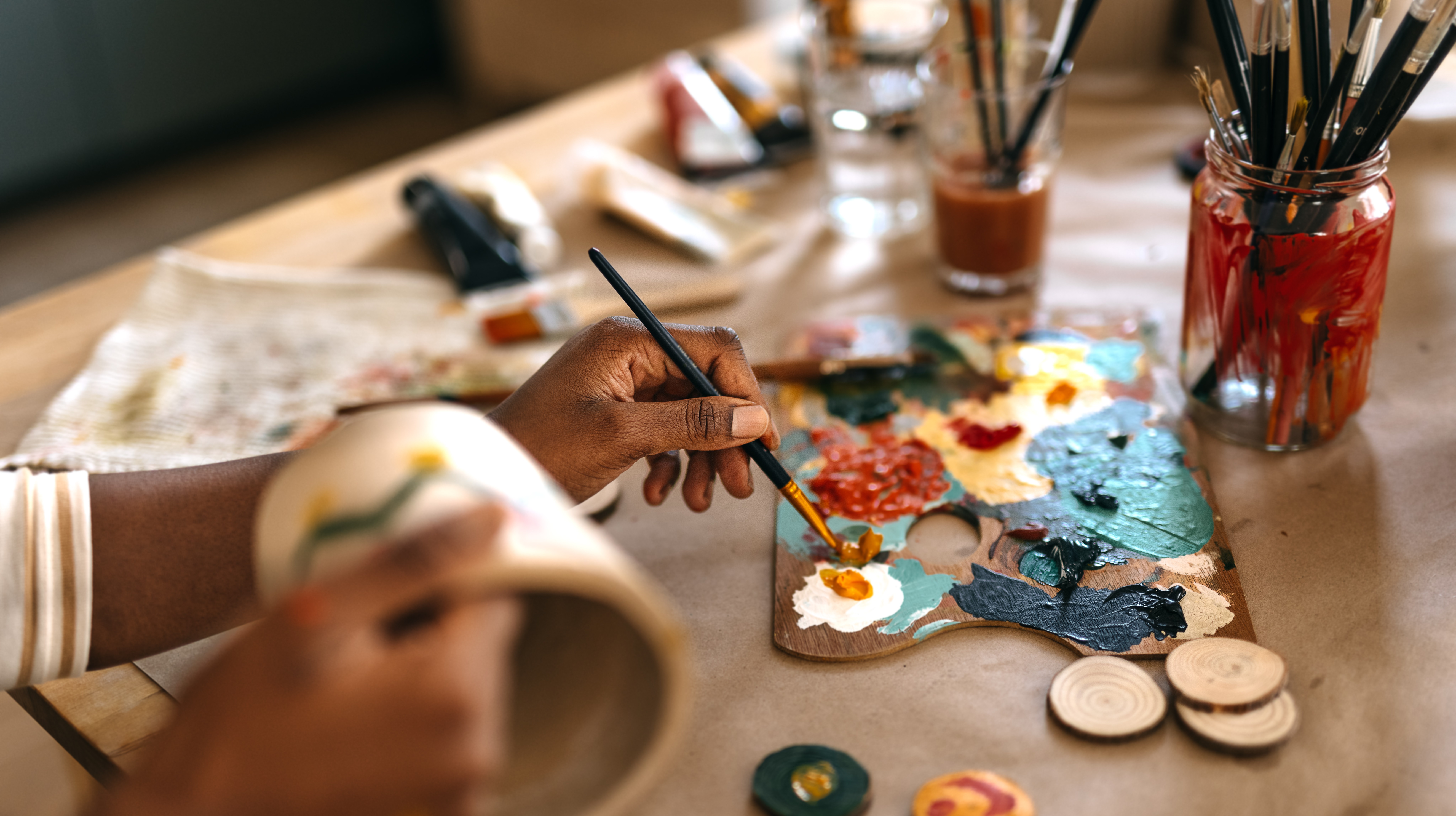 Flower Pot Painting March 14th at Terraine